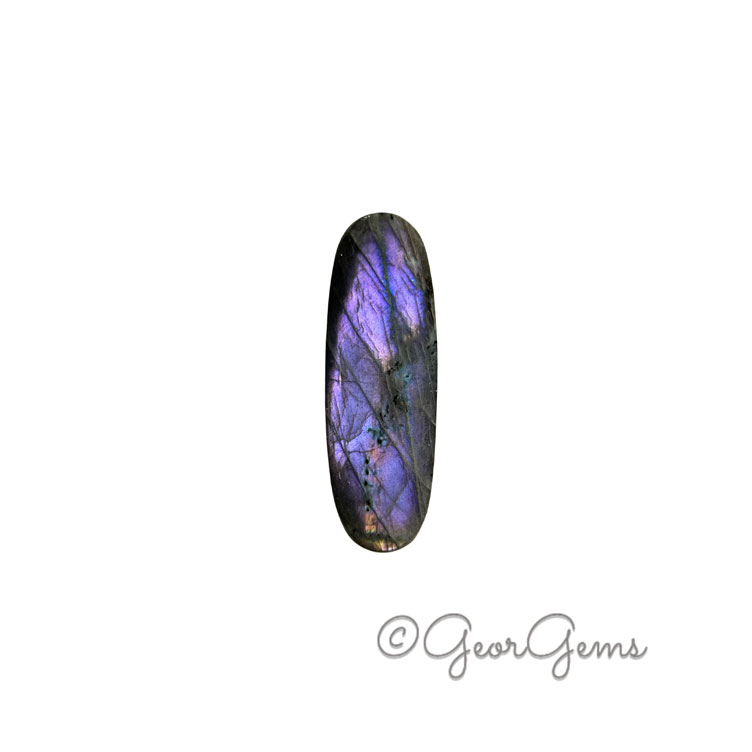 26629 107.13ct Labradorite - Oval Cabochon