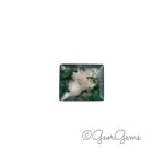 4.76ct Moss Agate - Rectangular Step Cut