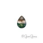 2.08ct Moss Agate - Pear Shape