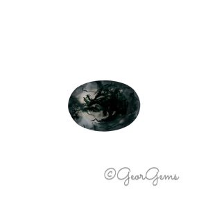 4.14ct Moss Agate - Oval
