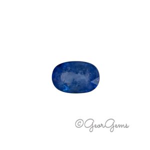 3.31ct Blue Sapphire - Oval