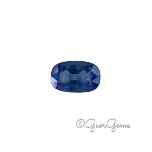3.19ct Blue Sapphire - Rectangular Cushion