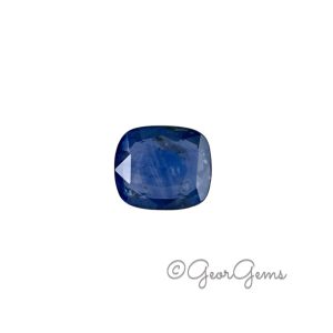 3.22ct Blue Sapphire - Rectangular Cushion