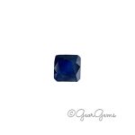 1.59ct Blue Sapphire - Square Scissor Cut