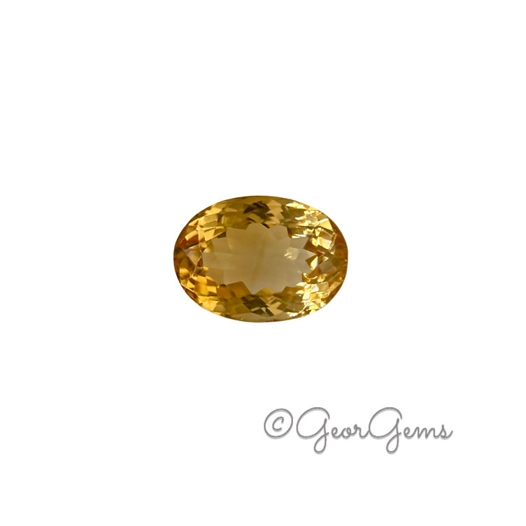 26734 11.29ct Citrine - Oval