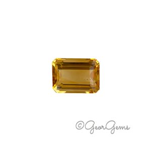 11.88ct Citrine - Emerald Cut