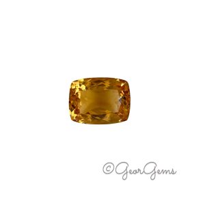 12.71ct Citrine - Rectangular Cushion