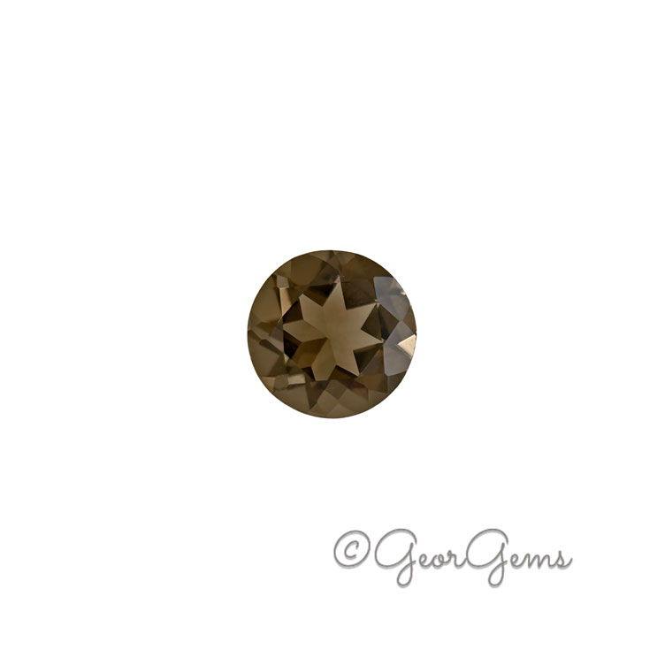 26785 3.89ct Smokey Quartz - Round