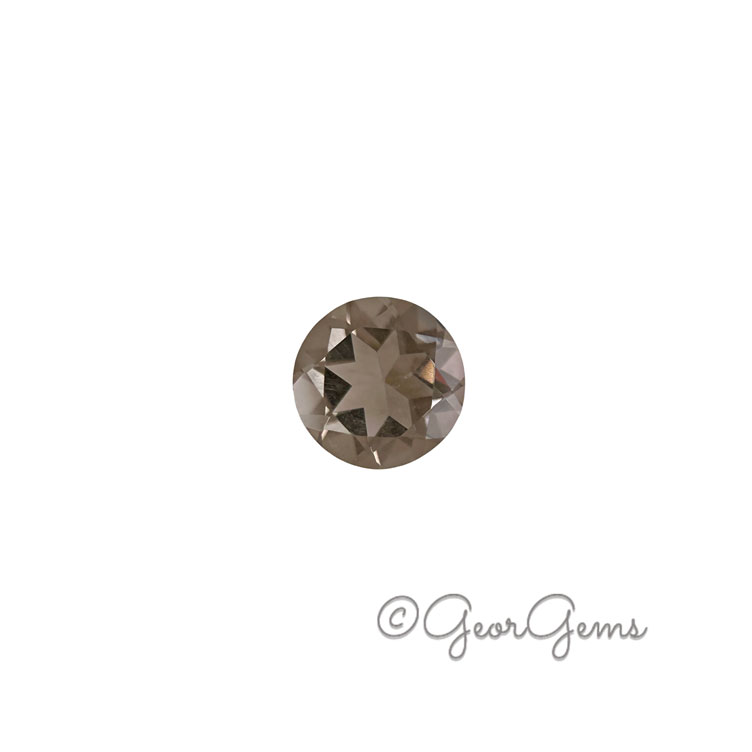26786 3.05ct Smokey Quartz - Round