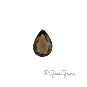 4.04ct Smokey Quartz - Pear Shape