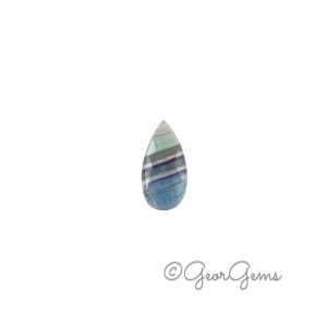6.63ct Fluorite - Pear Shape