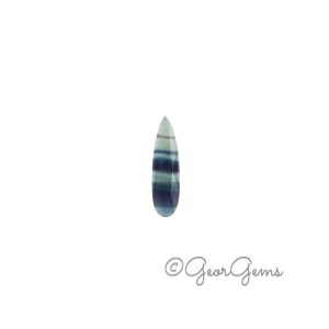 11.30ct Fluorite - Pear Shape