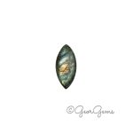 40.54ct Labradorite - Marquise Cabochon