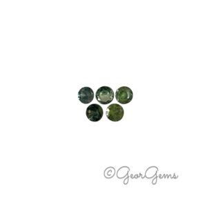 0.79tcw Mixed Sapphire parcel - Round