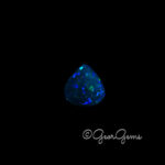 4.33ct Dark Blue Opal - Pear Cabochon