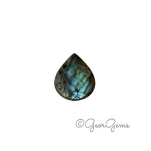 27.96ct Labradorite - Pear Cabochon