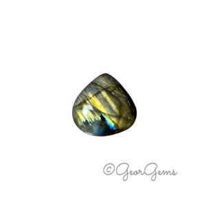 22.98ct Labradorite - Pear Shape Cabochon