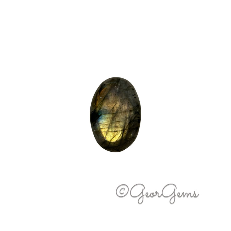 27074 41.22ct Labradorite - Oval Cabochon