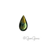 55.31ct Labradorite - Pear Shape Cabochon