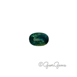 0.68ct Peacock Sapphire - Oval