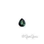 0.55ct Teal Sapphire - Pear Shape
