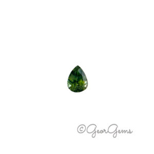0.42ct Green Sapphire - Pear Shape