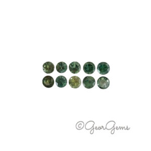 0.93tcw Mixed Sapphire parcel - Round