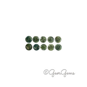 0.91tcw Mixed Sapphire parcel - Round