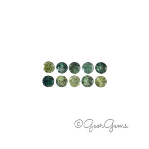 0.82tcw Mixed Sapphire parcel - Round