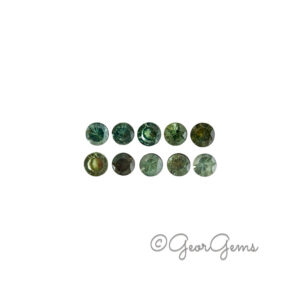 0.91tcw Mixed Sapphire parcel - Round