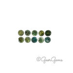 0.91tcw Mixed Sapphire parcel - Round