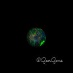 4.58ct Black Opal - Round Cabochon