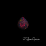 5.23ct Black Opal - Pear Shape Cabochon