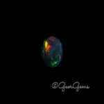 3.60ct Black Opal - Oval Cabochon