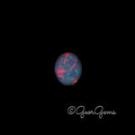 4.33ct Black Opal - Oval Cabochon