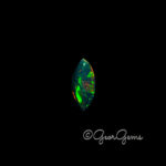 3.58ct Black Opal - Marquise Cabochon