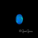 2.61ct Blue Opal - Oval Cabochon