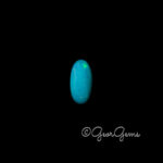 5.31ct Blue Opal - Oval Cabochon