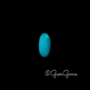 5.31ct Blue Opal - Oval Cabochon