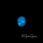 1.96ct Blue Opal - Oval Cabochon