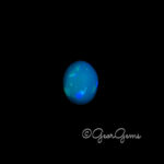 2.64ct Blue Opal - Oval Cabochon