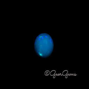 1.72ct Blue Opal - Oval Cabochon
