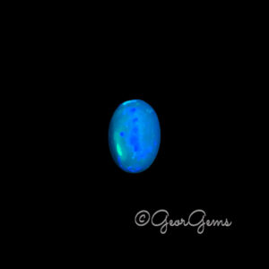 1.68ct Blue Opal - Oval Cabochon