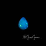 2.78ct Blue Opal - Pear Cabochon