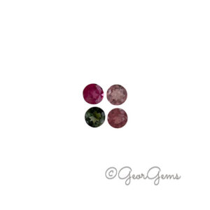 0.76tcw Tourmaline - Round