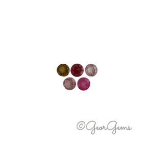 1.36tcw Tourmaline - Round