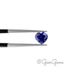 1.06ct Tanzanite - Heart Shape