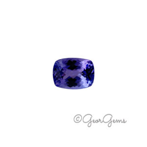 2.44ct Tanzanite - Rectangular Cushion