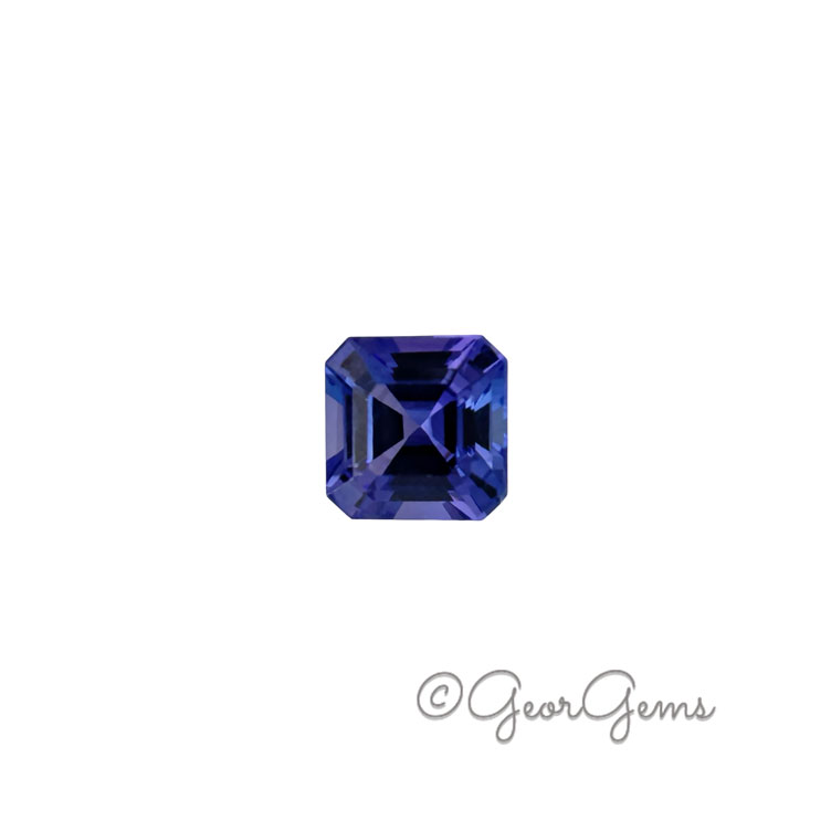 27147 2.73ct Tanzanite - Square Emerald Cut