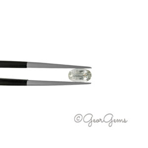 1.0ct White Sapphire - Oval